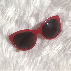 Fossil Cherry Red Sun Glasses